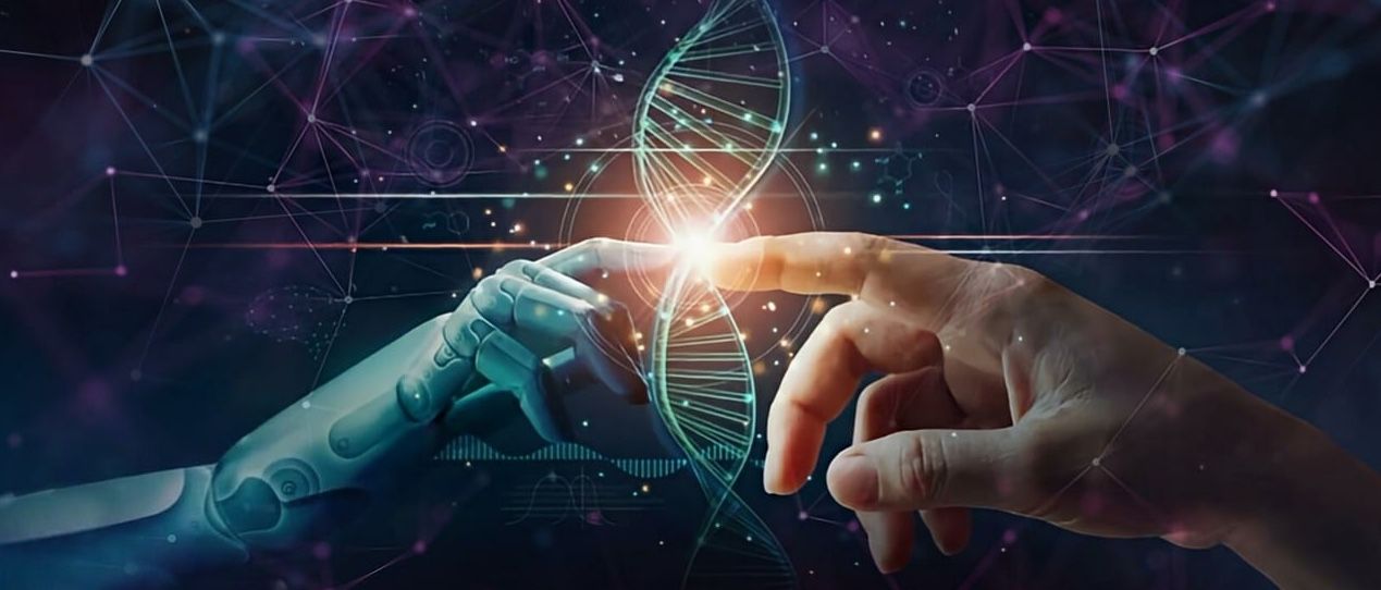 Image représentant la collaboration entre l'humain et un robot