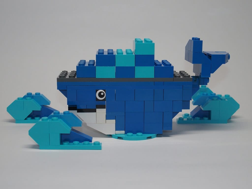 Image du logo Docker en lego