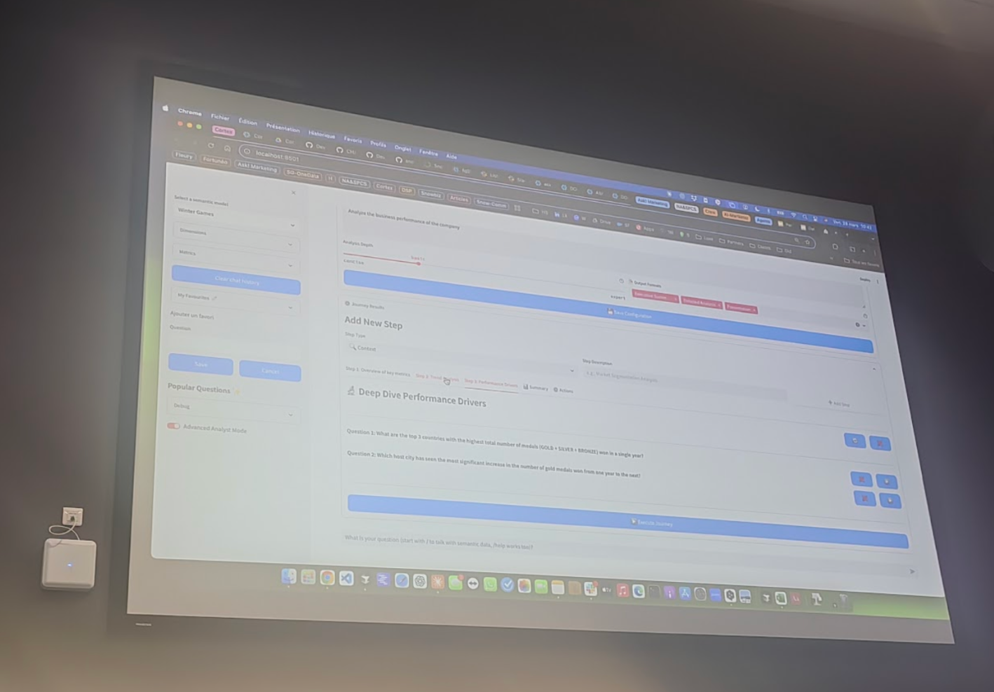 Démonstration de Ask!, une nouvelle approche entre BI et analyse de données