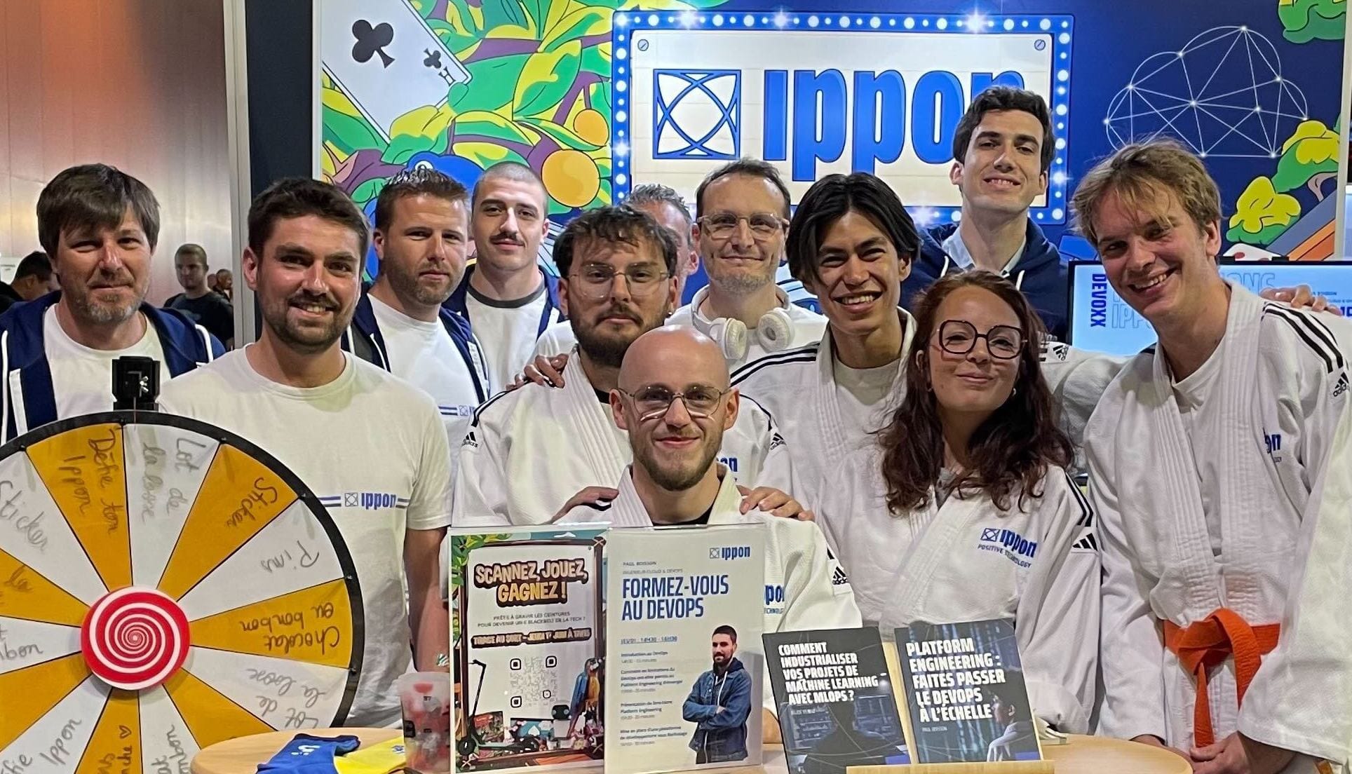 Photo des collaborateurs Ippon au DevLille 2025.