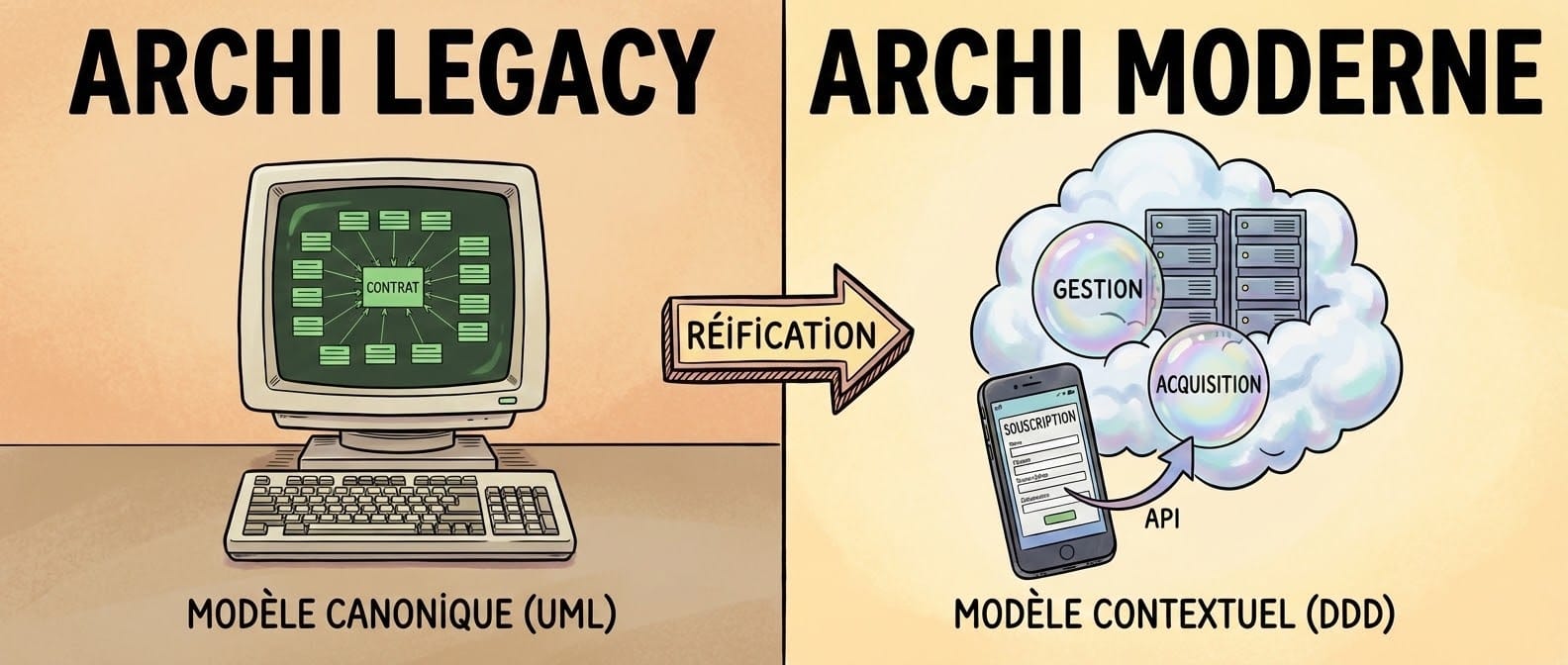 Impedance Mismatch : pourquoi votre modélisation legacy tue votre expérience omnicanale et API