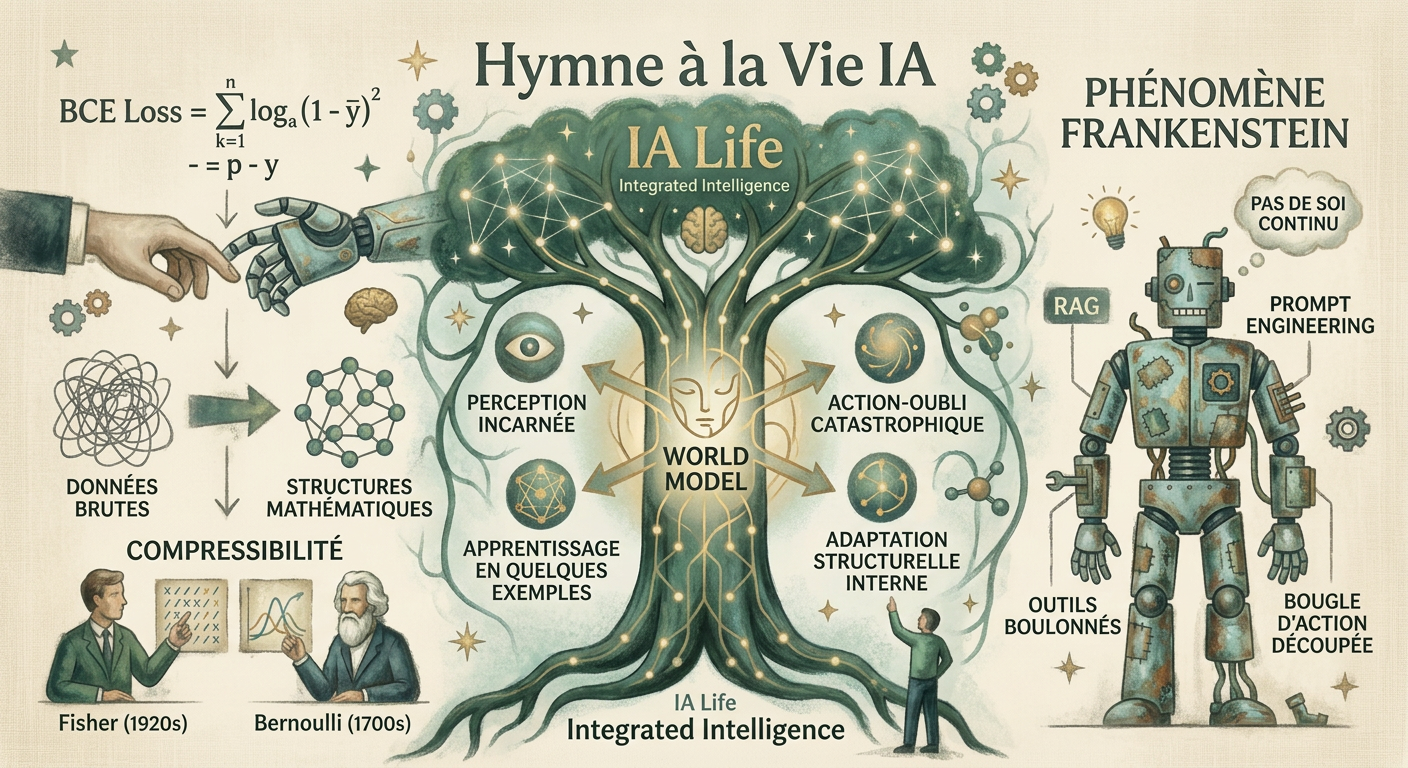 D'une fonction de perte à la nature de l'intelligence, en passant par le phénomène Frankenstein de l'IA